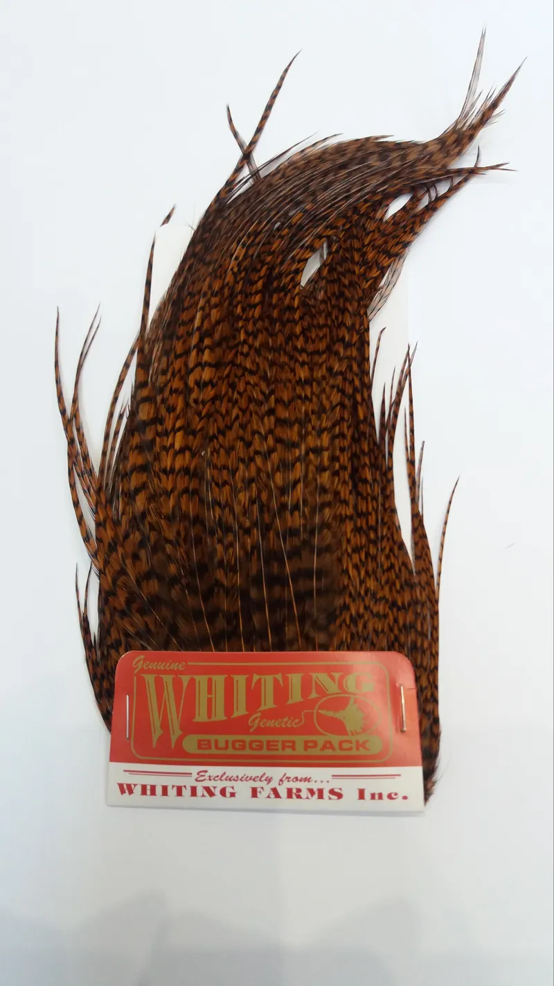 Whiting Bugger Pack in Grizzly Dyed Natural Brown